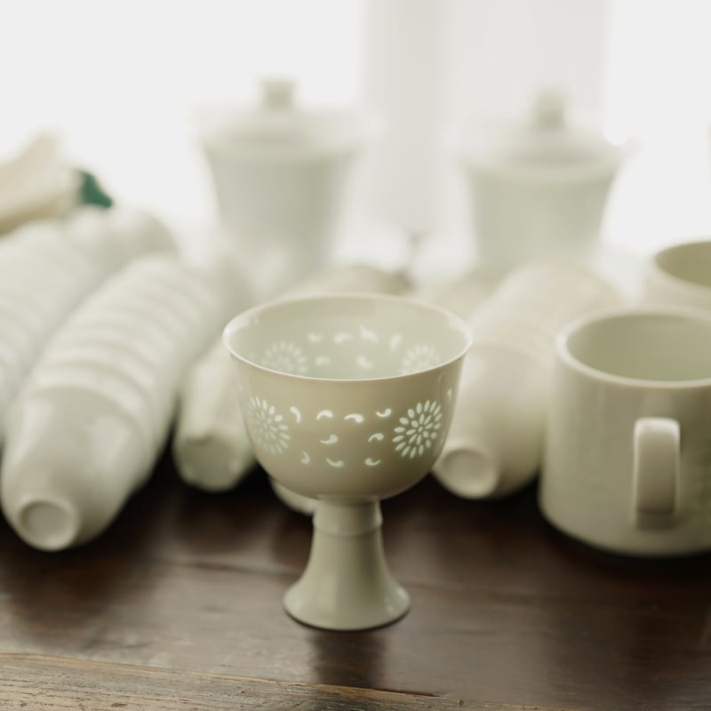 風景画の白磁杯 風景画の白磁杯 風景画の白磁杯 風景画の白磁杯 白磁