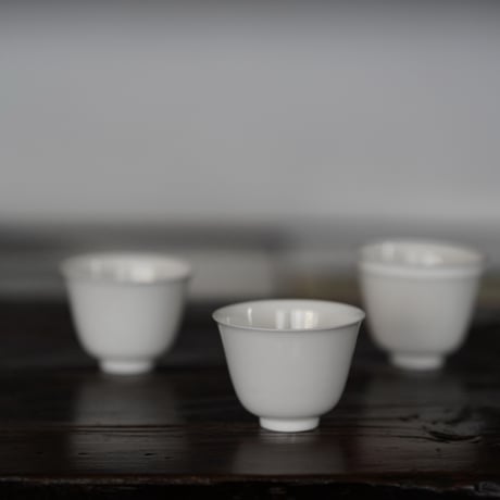 甜白釉茶杯 PB123