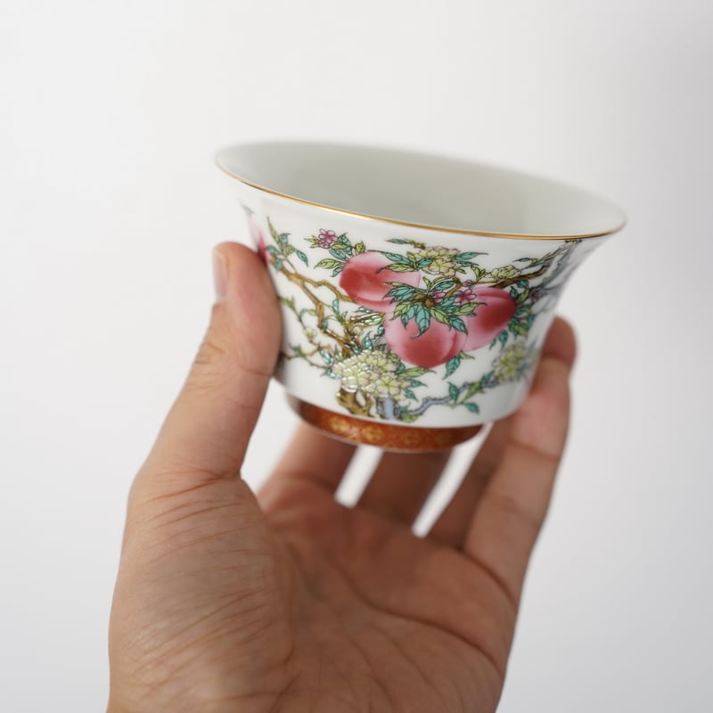 仿粉彩三才蓋碗 PH010 | Looking For 物色