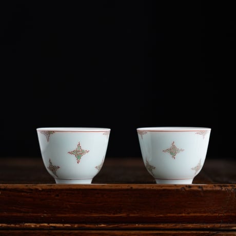 五彩茶杯 PA029