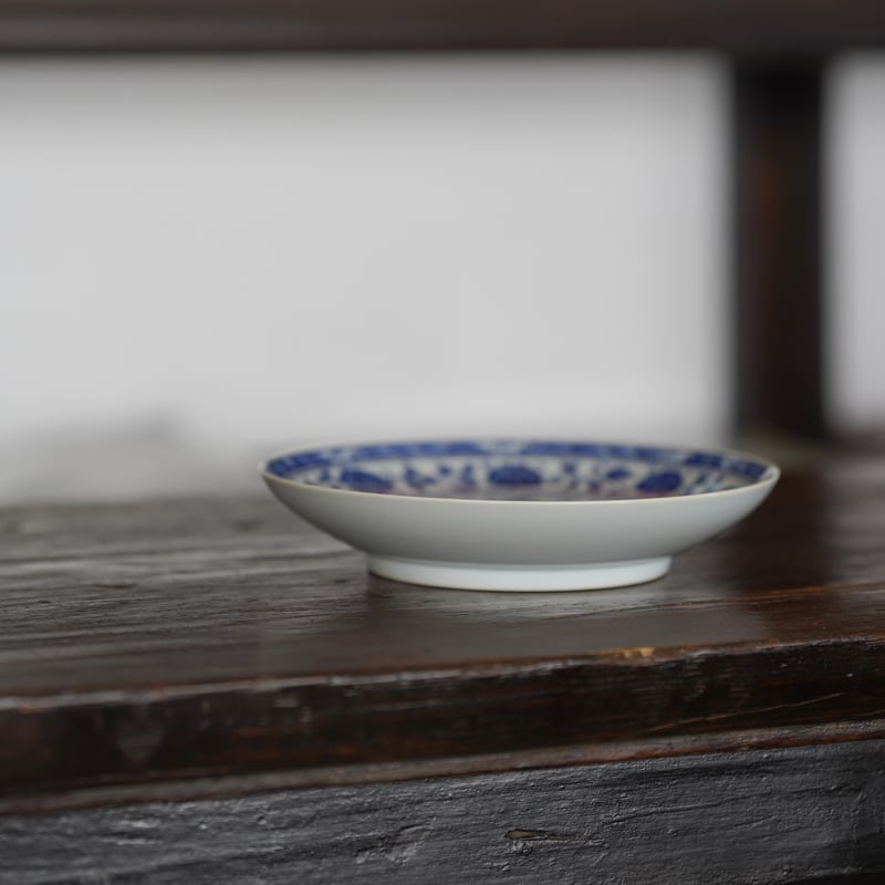 中国古美術　宋時代蓮花型影青皿　共箱、共布、共紙付き　Xg-74 中国古美術 宋時代蓮花型影青皿 共箱、共布、共紙付き Xg-74