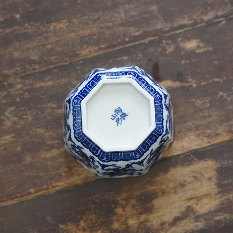 青花龍紋八方杯 PF232 | Looking For 物色