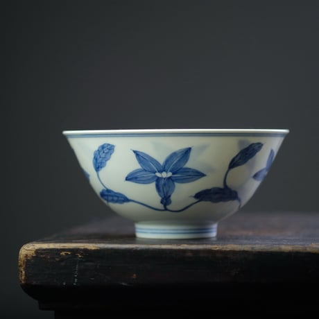 成化款栀子紋碗 PC100
