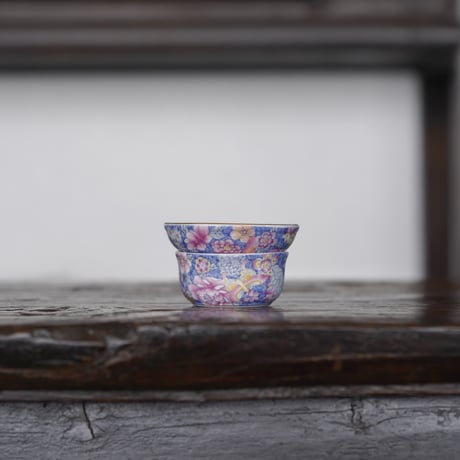 仿琺瑯彩茶器セット PH018