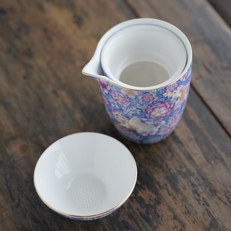 仿琺瑯彩茶器セット PH018