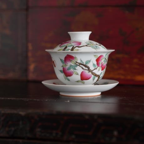 仿古三才蓋碗 PA072