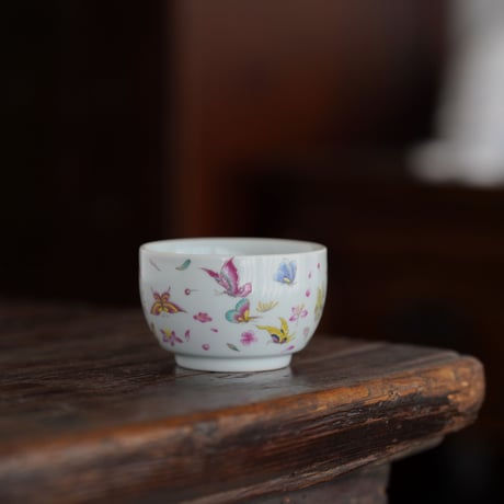 蝶茶杯 PQ037