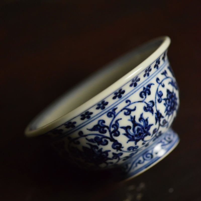 明永楽款青花圧手杯 PC003 | Looking For 物色