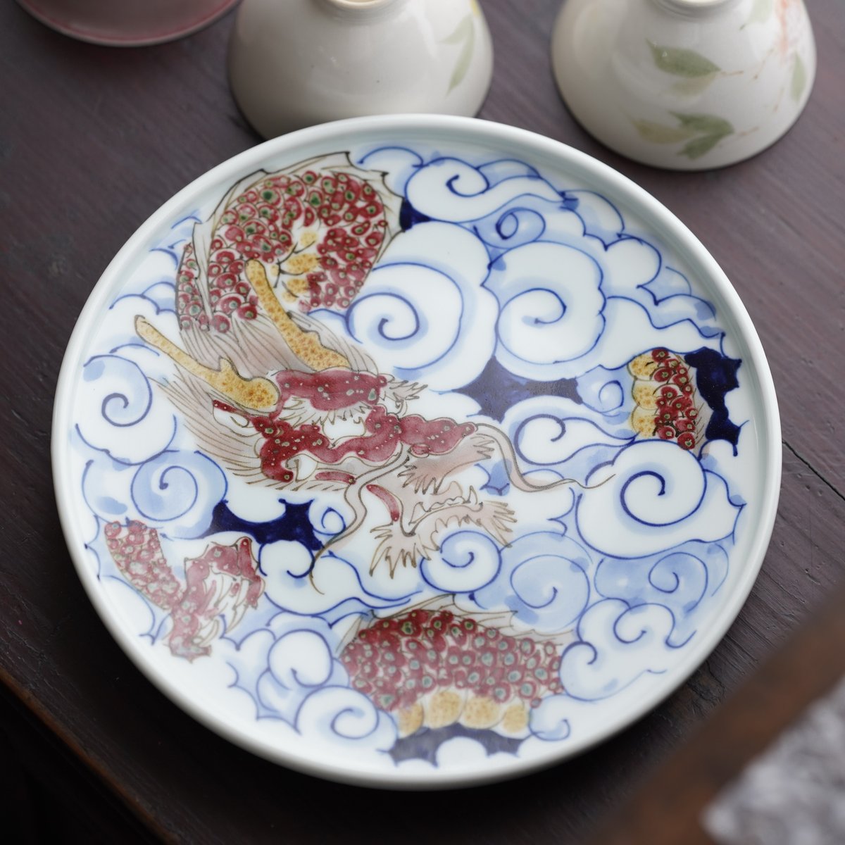 青花釉里紅雲龍紋皿 PF088 | Looking For 物色 青花釉里紅雲龍紋皿 PF088 | Looking For 物色