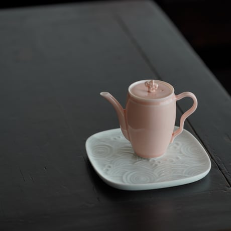 粉釉茶壺 PB116