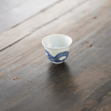 青花龍文茶杯 PF231
