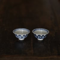 元青花芭蕉紋杯 PF216