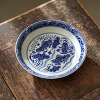 青花魚藻紋皿 PF238 | Looking For 物色