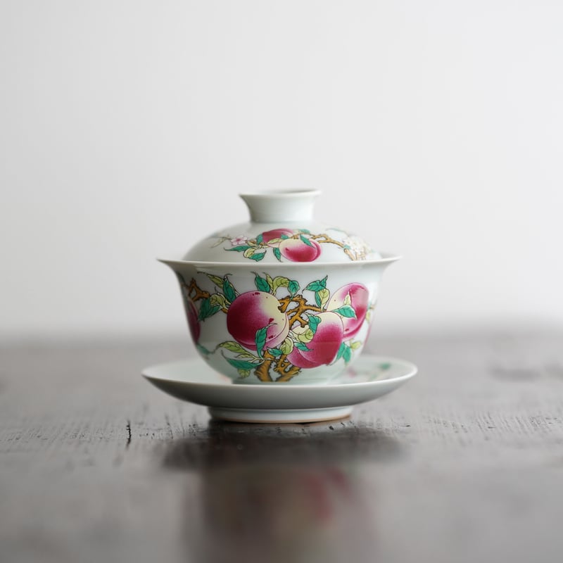 桃の蓋碗 PG123 | Looking For 物色