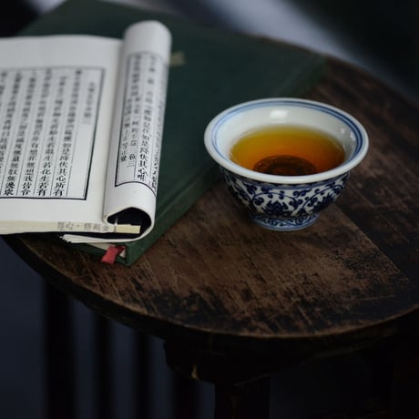 明永楽款青花圧手杯 PC003
