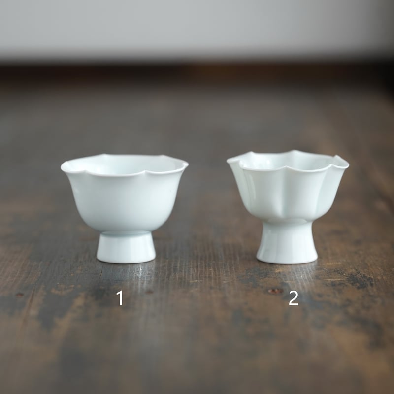青白磁花口茶杯 PF263 | Looking For 物色