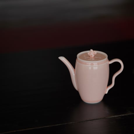 粉釉茶壺 PB116