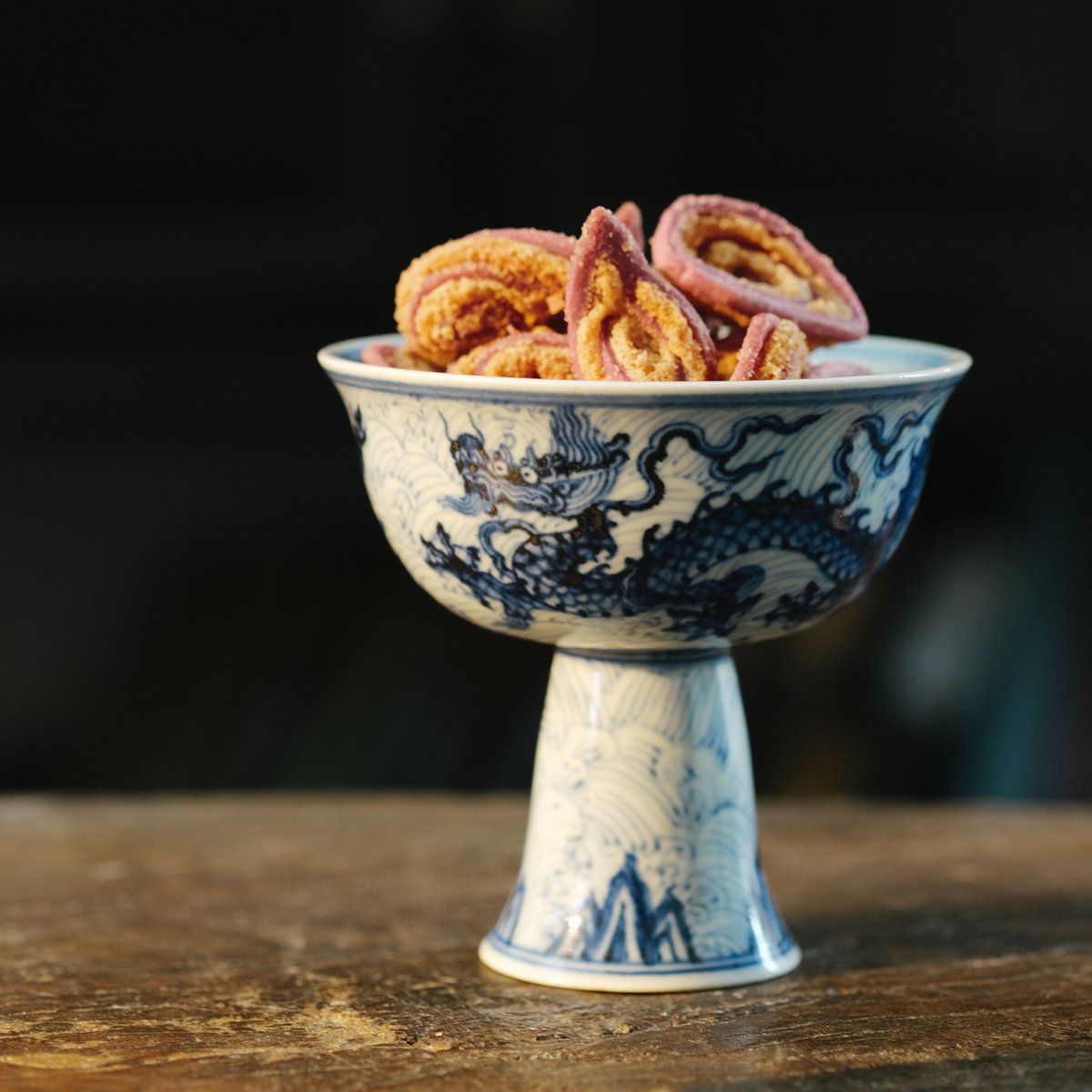 中国 青花花鳥 碗 盃 DT447 中国 青花花鳥 碗 盃 DT447