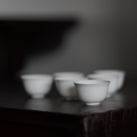 甜白釉茶杯 PB012