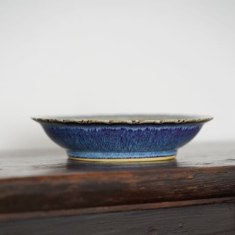 仿鈞窯折沿皿 PC123