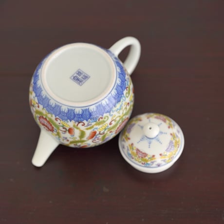 仿琺瑯彩茶壺 PH014