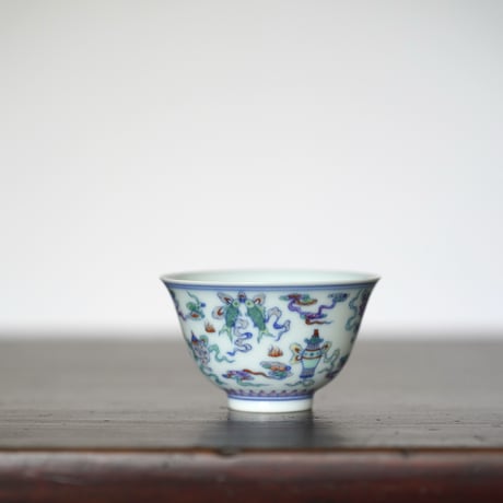 斗彩八宝茶杯 PF170