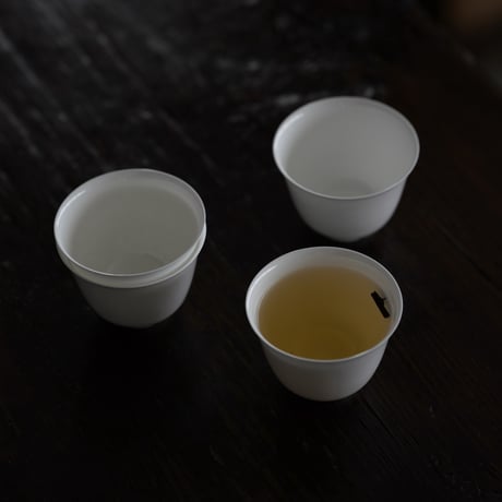 甜白釉茶杯 PB123