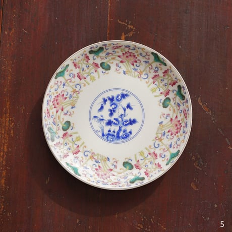 仿琺瑯彩お皿 PZ008
