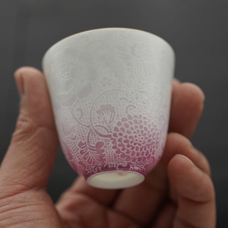 扒花茶杯 PF102