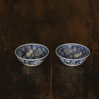 元青花兎紋卧足杯 PF215