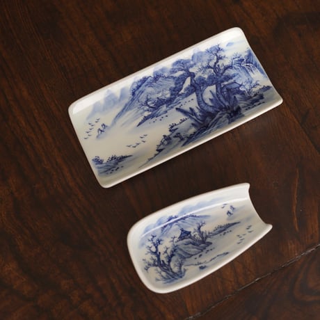 青花茶則 PF022