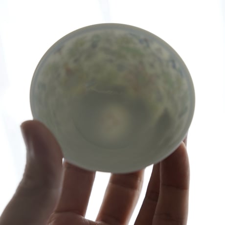 斗彩宝相蝴蝶茶杯 PF157