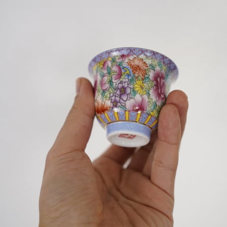仿琺瑯彩茶杯 PH004