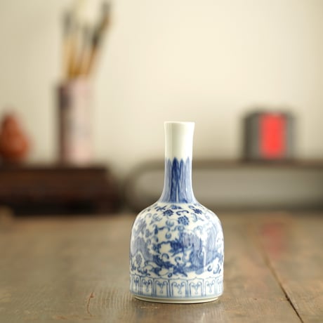 青花龍紋摇鈴尊 PF256