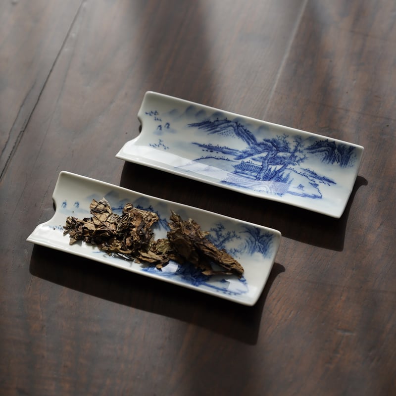 青花茶則 PF023 | Looking For 物色