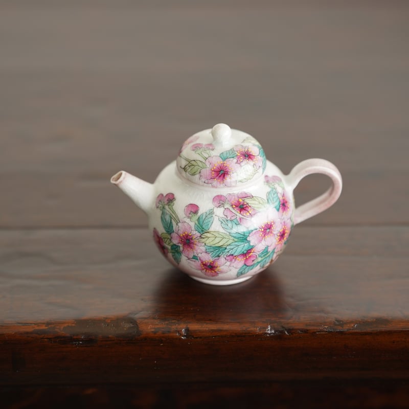 粉彩桜茶壺 PF138 | Looking For 物色