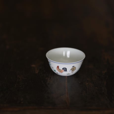 明成化斗彩鶏缸杯 PF176