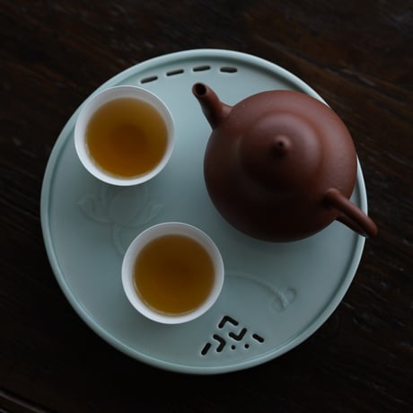 青白磁茶盤 PF153