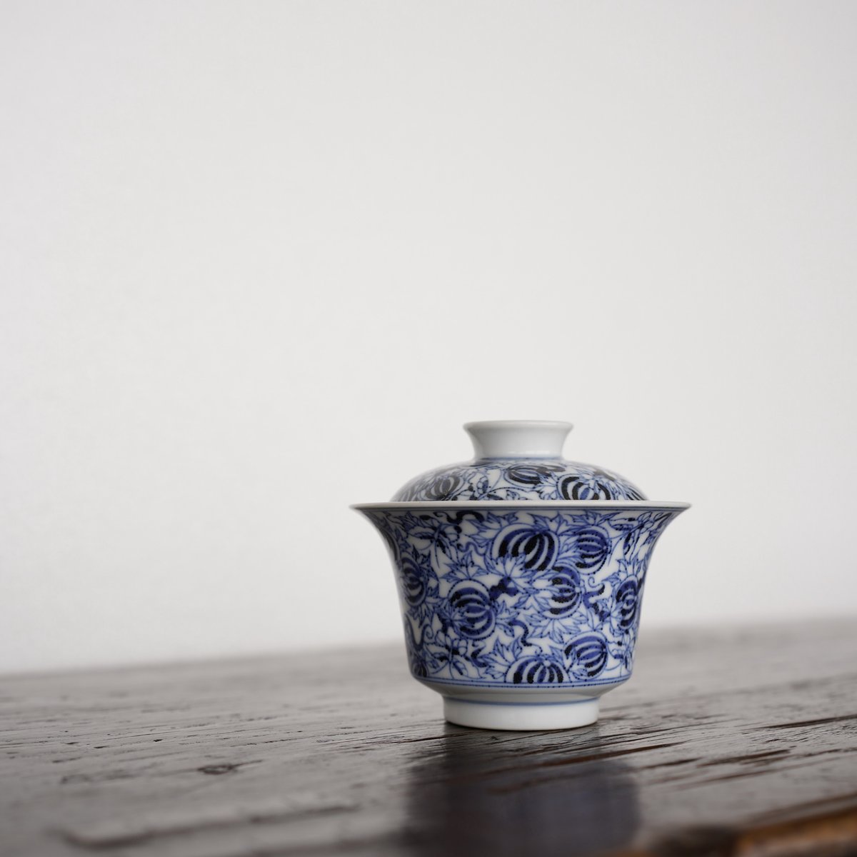 青花釉里紅瓜果紋蓋碗 PF007 | Looking For 物色