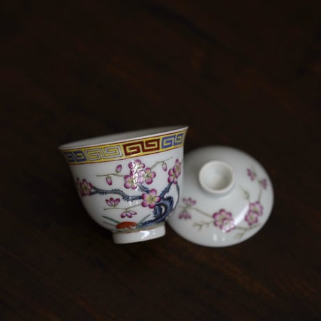 仿古二才蓋碗 PA066