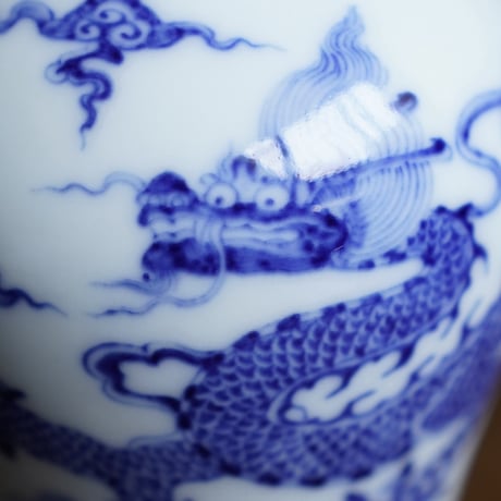青花龍紋花瓶 PF175