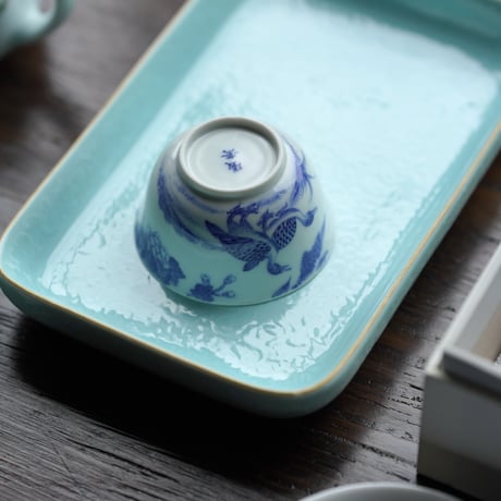 青花鴨紋茶杯 PF178