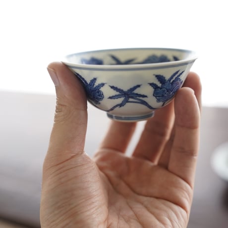 成化风栀子紋茶杯 PF218