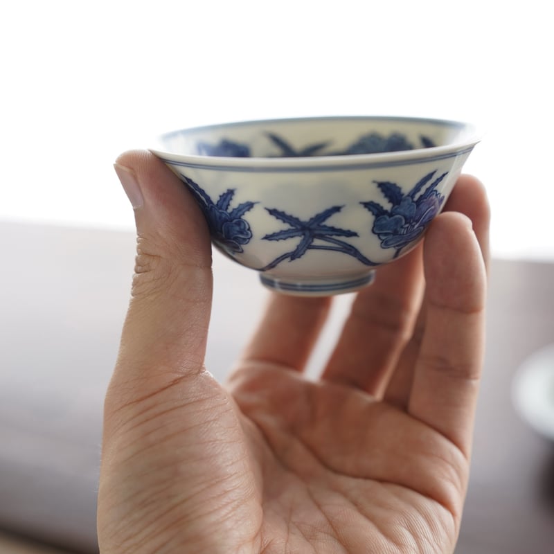 成化风栀子紋茶杯 PF218 | Looking For 物色