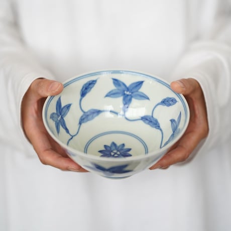 成化款栀子紋碗 PC100