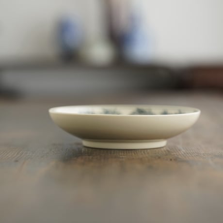 青花千葉文皿 PE014