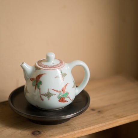 五彩茶壺 PA028