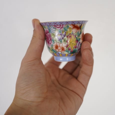 仿琺瑯彩茶杯 PH004