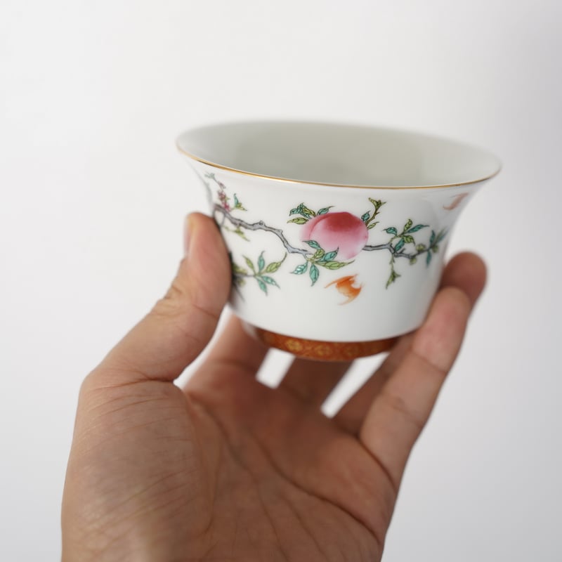 仿粉彩三才蓋碗 PH010 | Looking For 物色