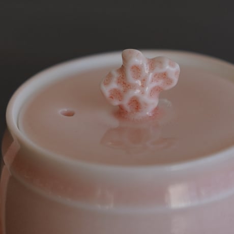 粉釉茶壺 PB116